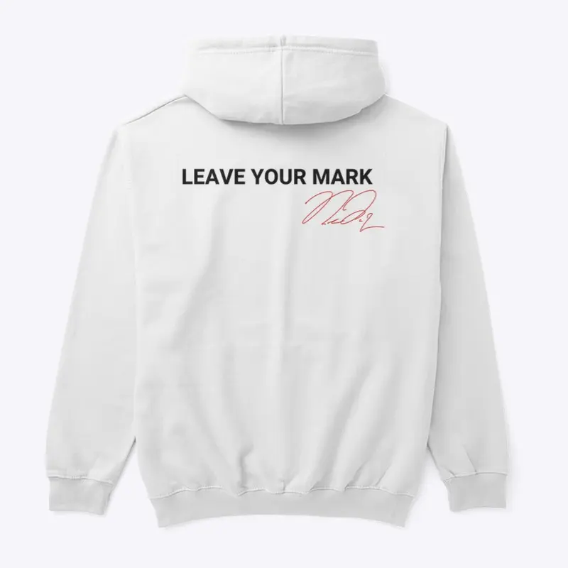 White Leave your 𝗠𝗔𝗥𝗞